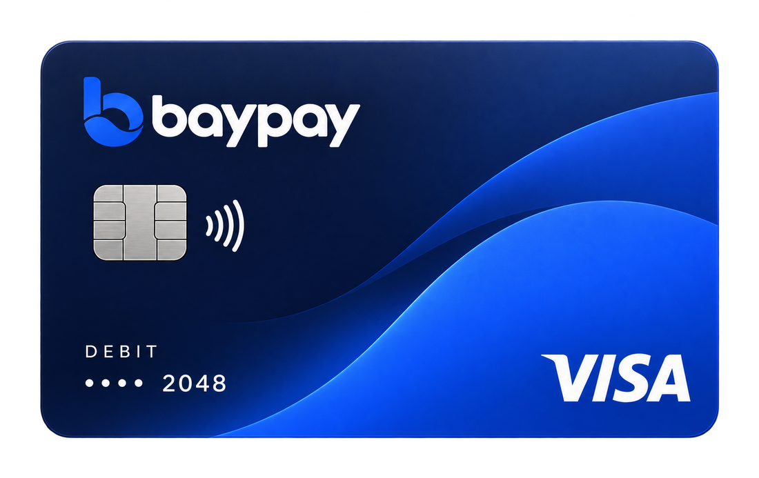 Bay Pay Visa debit card